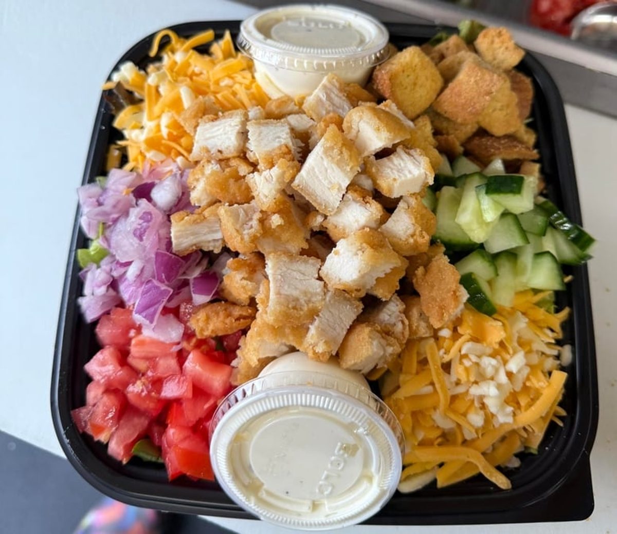 Crispy Chicken Salad