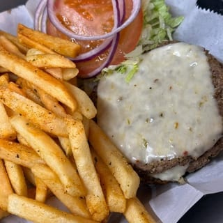 The Cheese Burger & Fries
