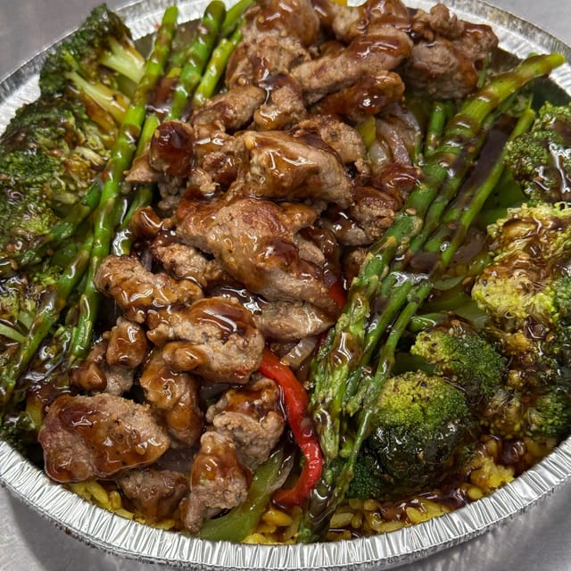 Steak Rice Bowl.