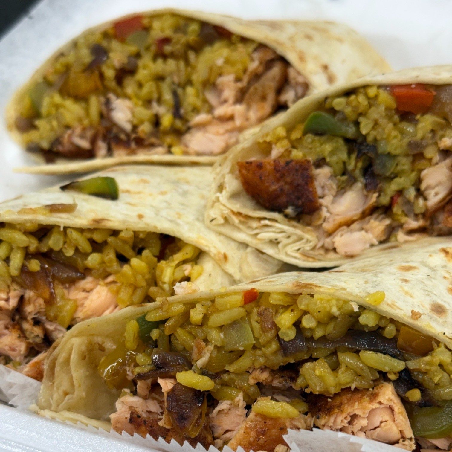 Salmon Wrap.