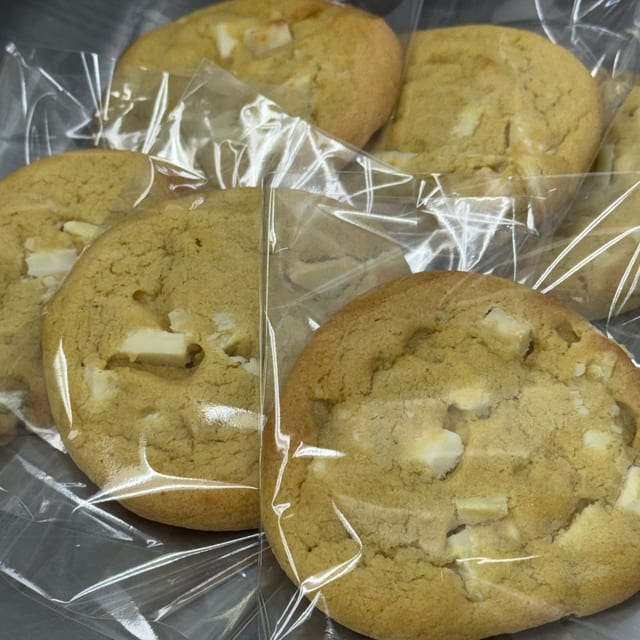 Lemon White Chocolate Chunk Cookies.