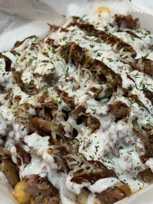 Steak Philly Loaded Fries.