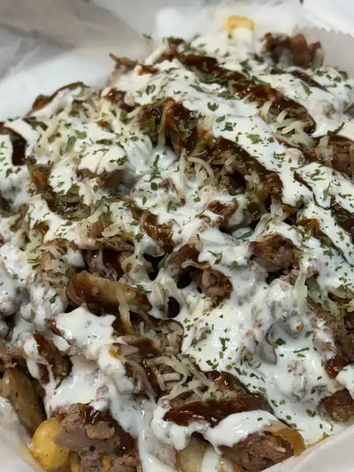 Steak Philly Loaded Fries.