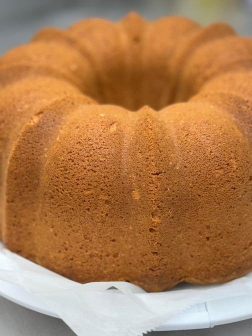 Cream Cheese Pound Cake.