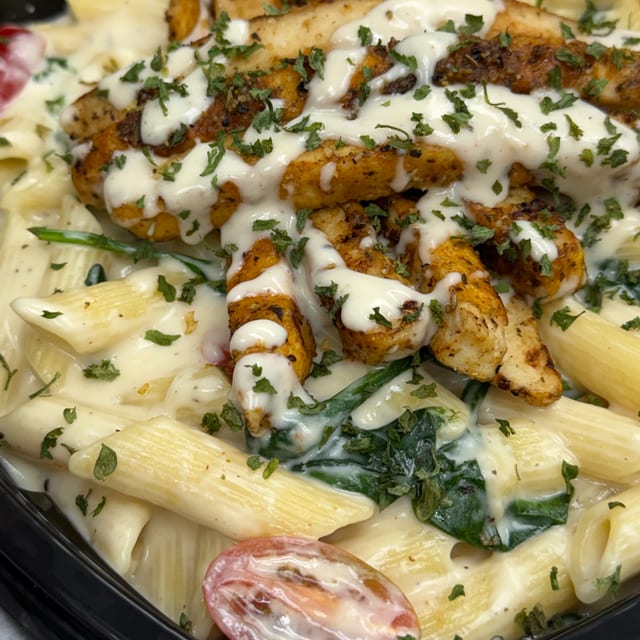 Alfredo bowl.