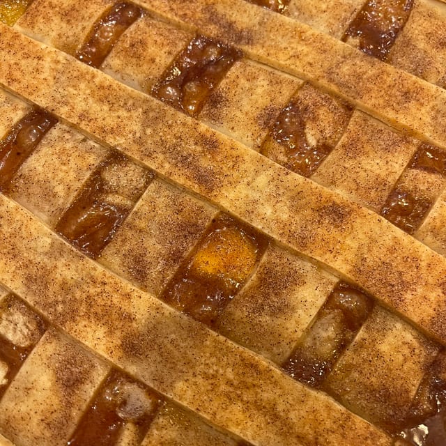 Peach Cobbler.