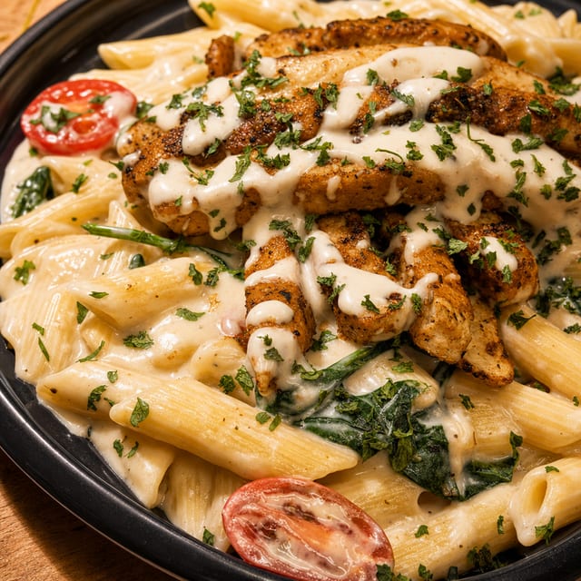Alfredo bowl.