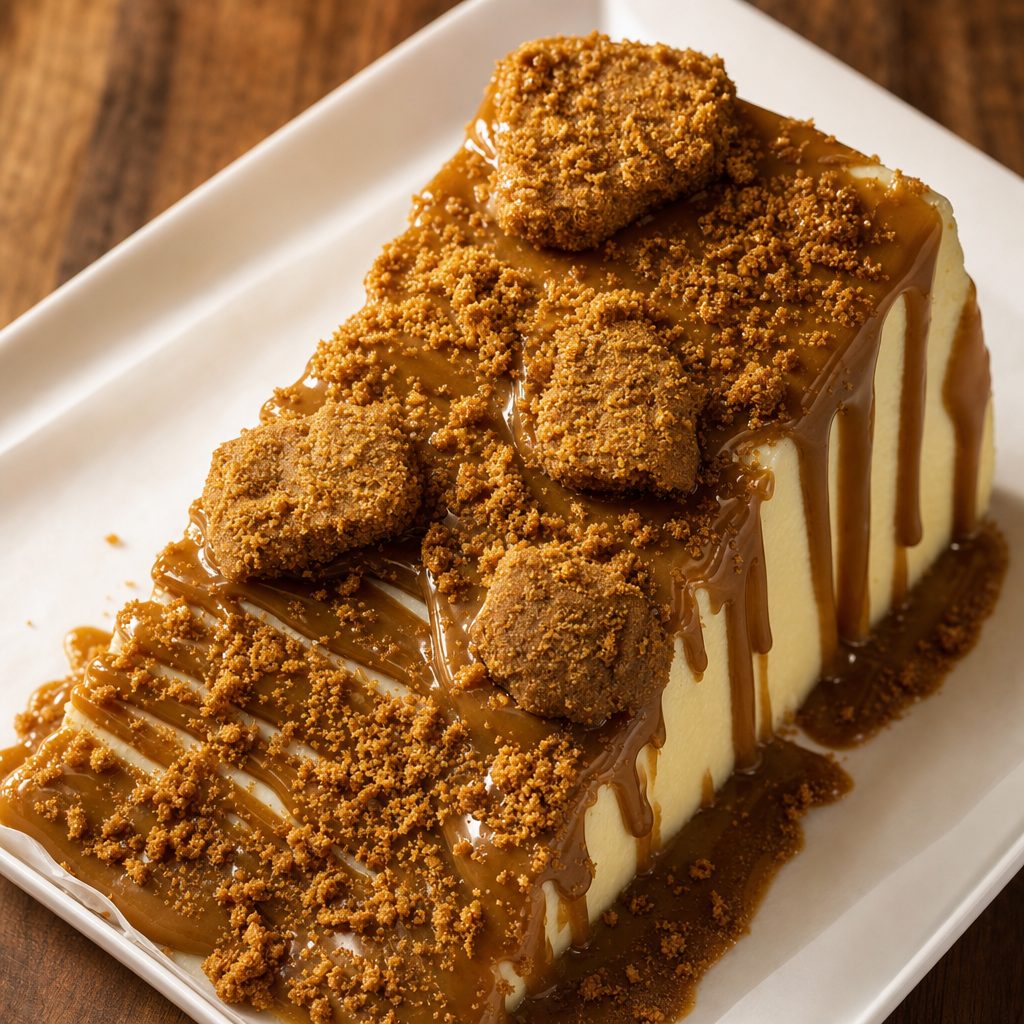 Cookie Butter Cheesecake.