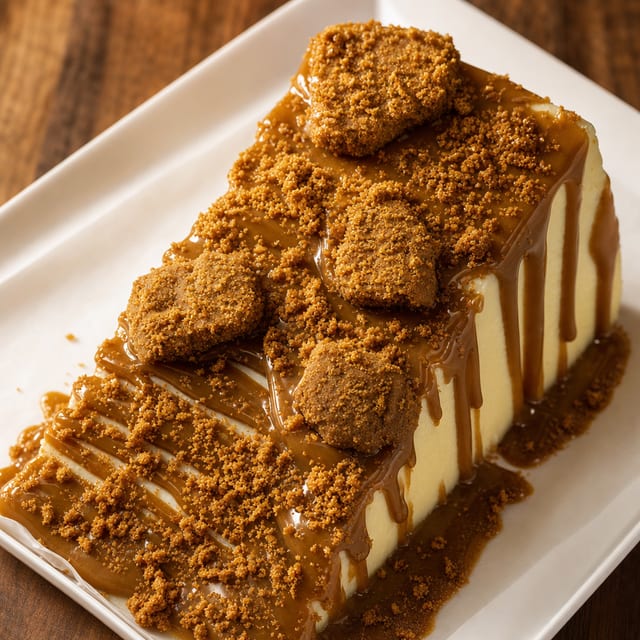Cookie Butter Cheesecake.