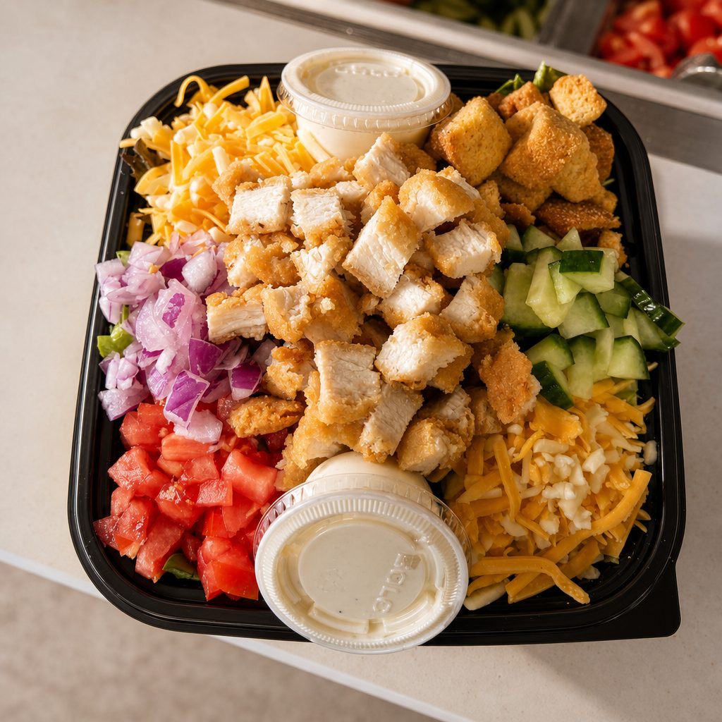 Crispy Chicken Salad.
