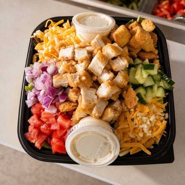 Crispy Chicken Salad.