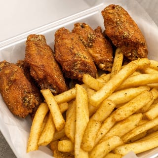 10 Wing Dings & Fries