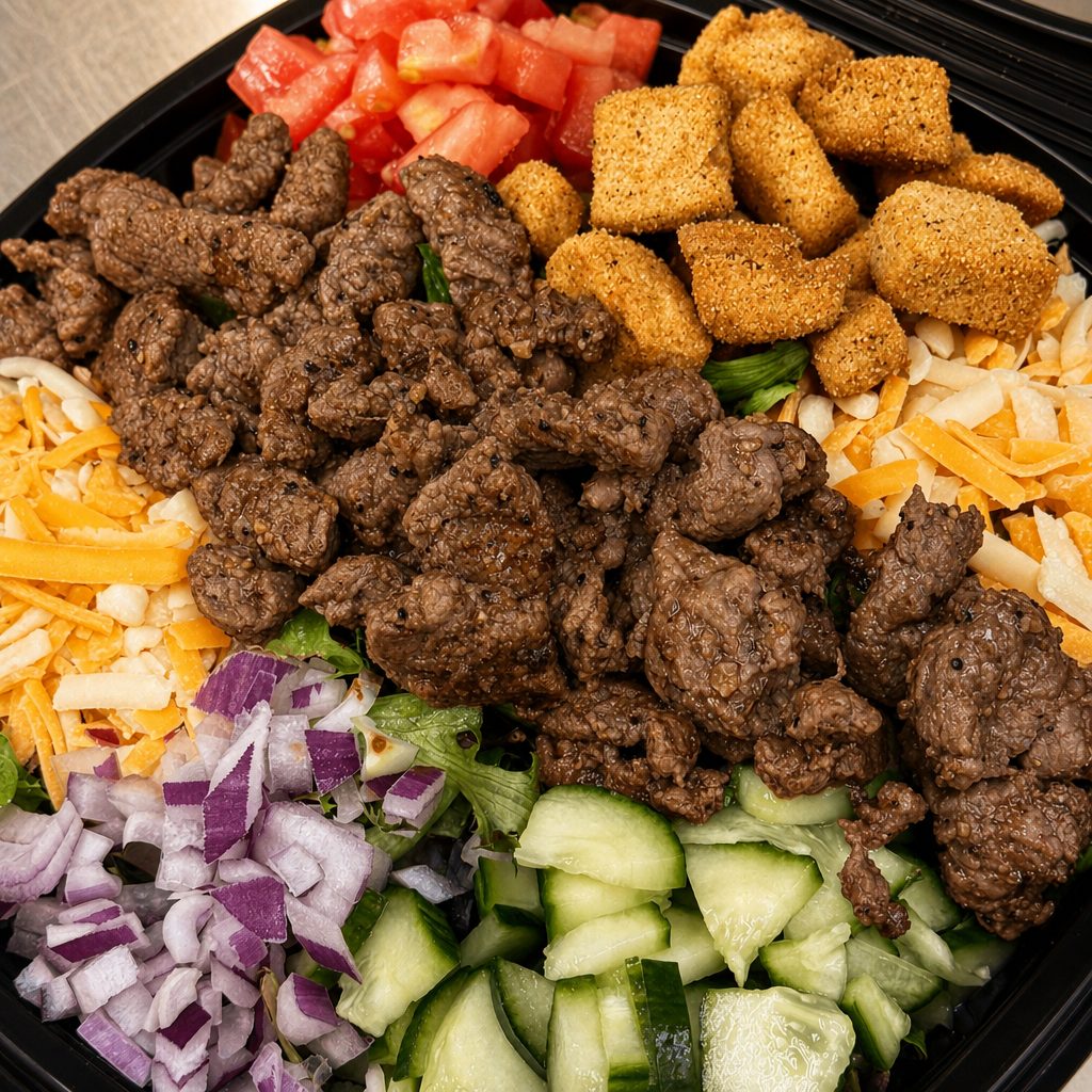 Steak Salad.