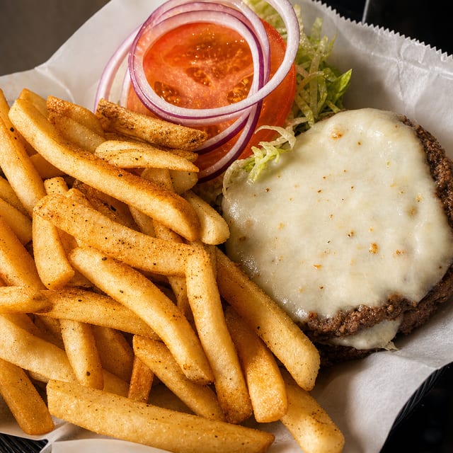 The Burger & Fries.