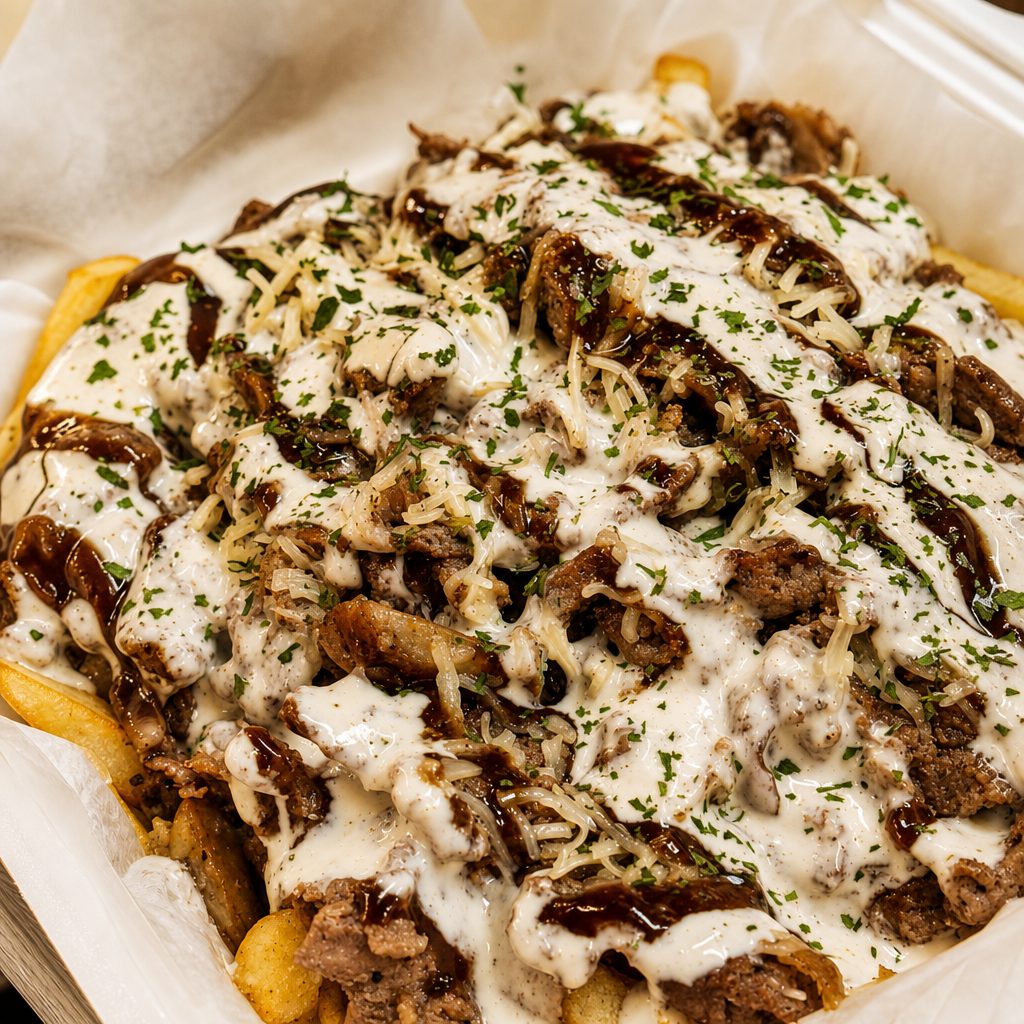 Steak Philly Loaded Fries.
