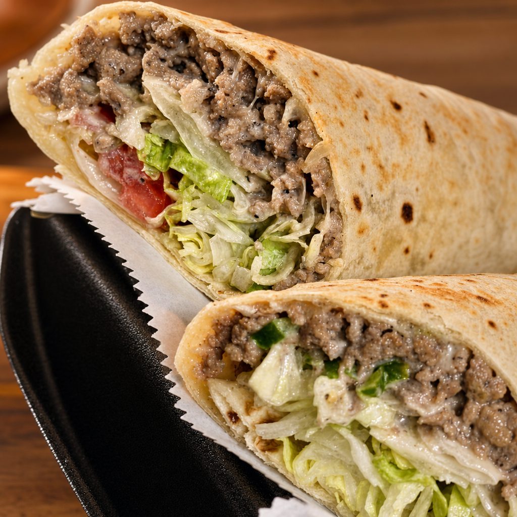 Steak Philly Wrap.